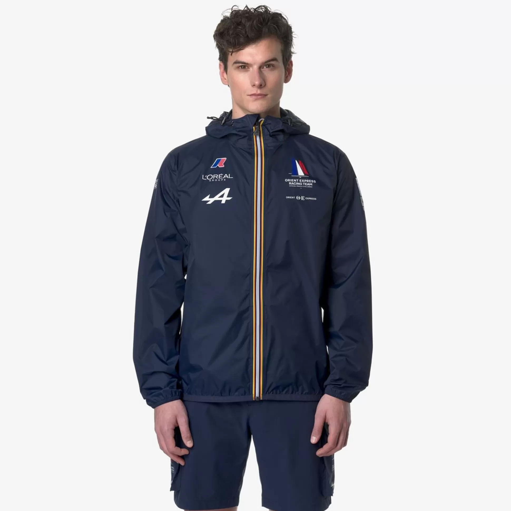 Hot K-WAY Le Vrai 3.0 Claude Orient Express Blue Navy