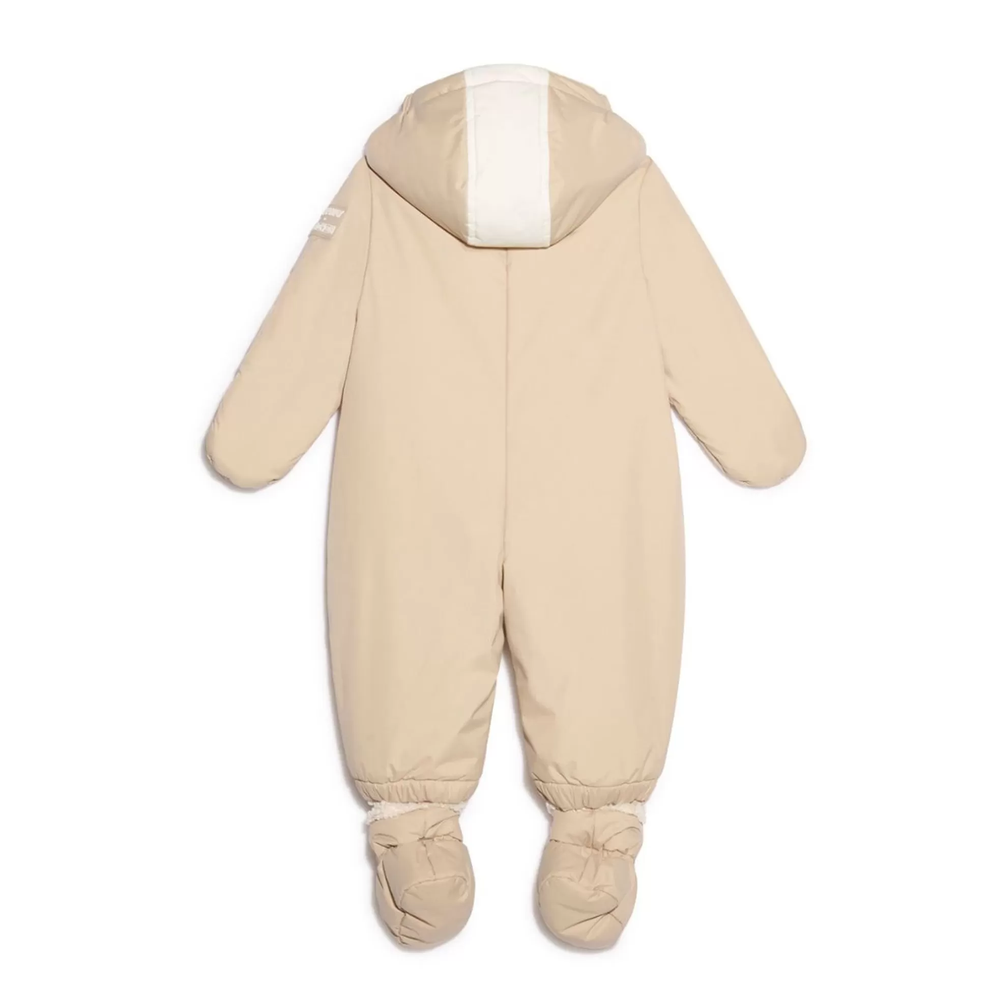 Fashion K-WAY Le Vrai 3.0 Snotty Orsetto Bonton Beige Grey-White Milk